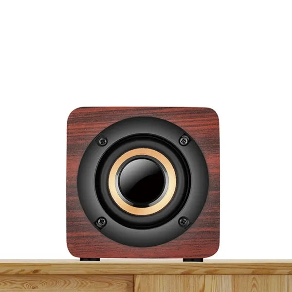 Classic Square Wooden Wireless Speaker