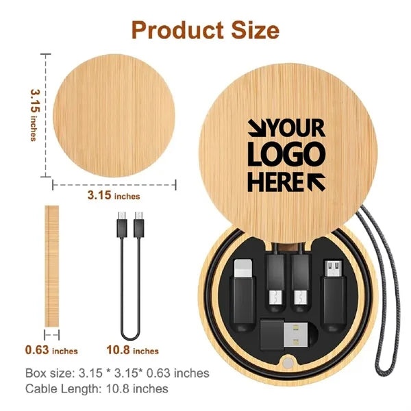 Wooden Multi USB Adapter Kit