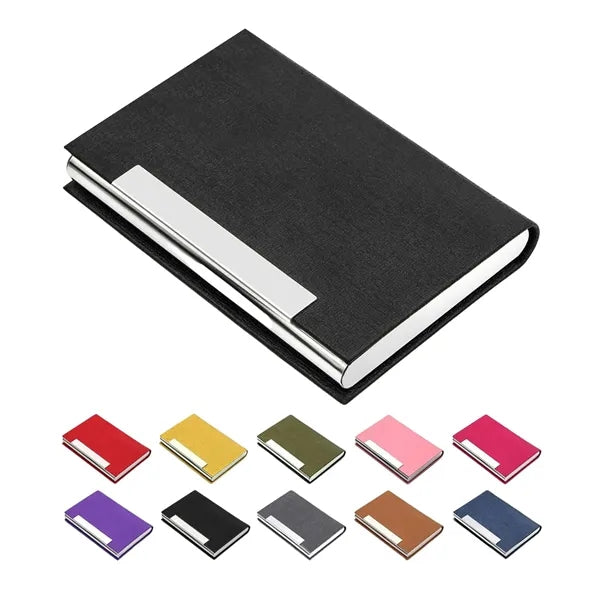 Gift Stainless Steel Logo Metal Card Holder
