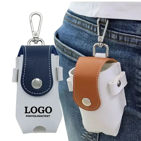 Golfing Ball Holder Small Tee Organizer Pu Bag