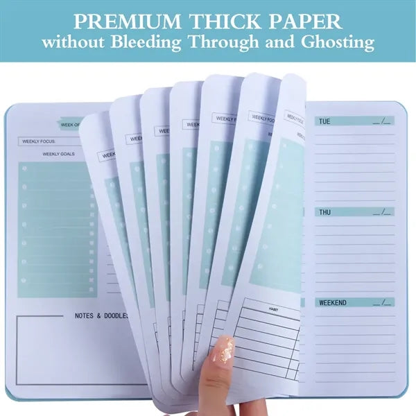 Weekly Planners A5 Spiral Binder Notebook Agenda Schedule