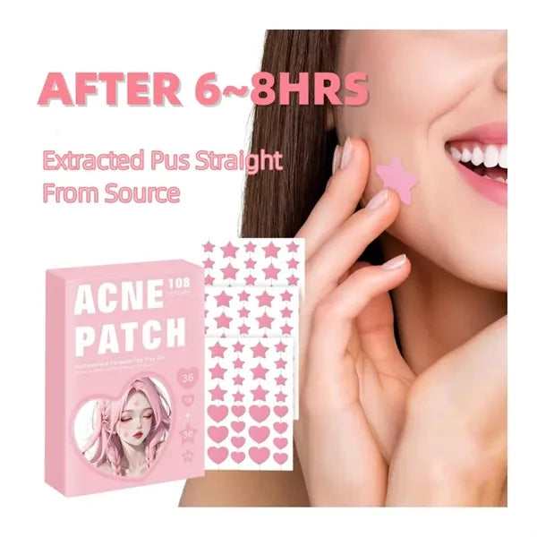 Facial Scar Cover Star Stickers Patches