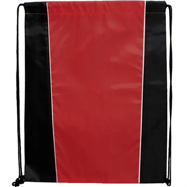 Two Tone Sided Drawstring Tote Bags