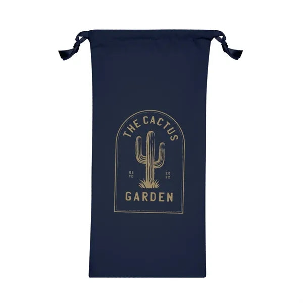 100% Polyester Pouch With Drawstring