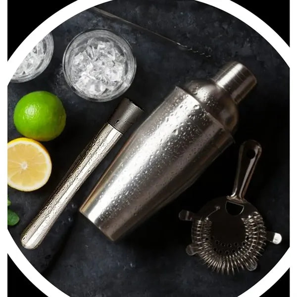Bar Storage Rack Cocktail Shaker Combination Set