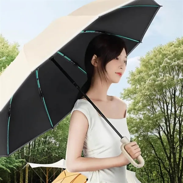 Compact Reverse Umbrella Windproof UV Protection