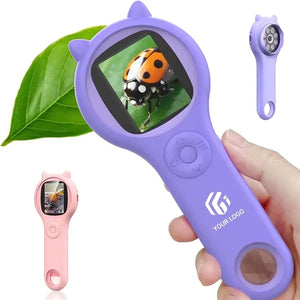Educational toys handheld kids microscope magnifying glass