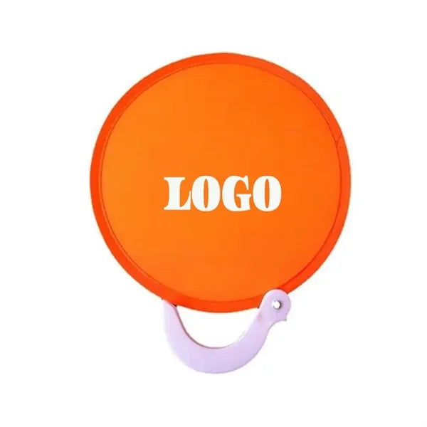 Portable Hand Folding Fan for Events and Promotions