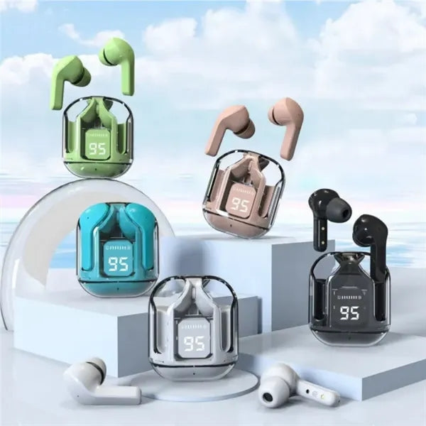 Wireless in-Ear Buds with LED Display