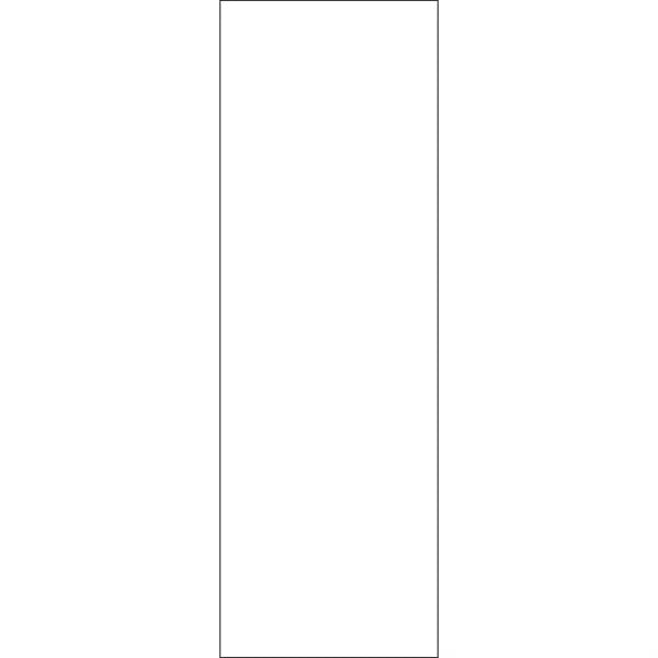 2" X 6" Bookmark