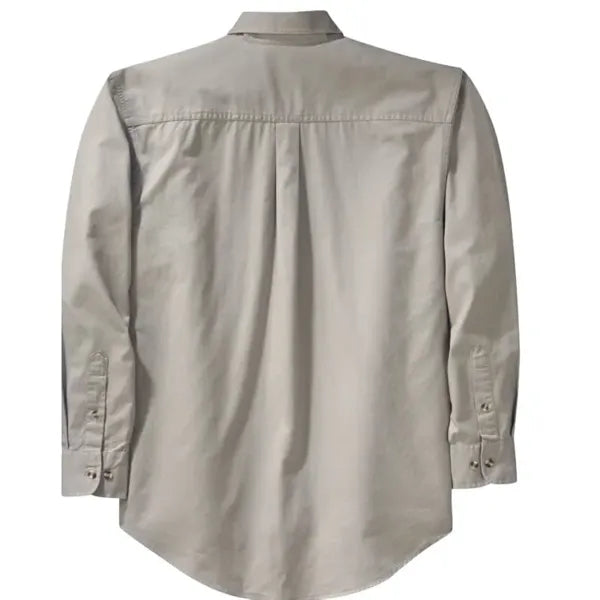 Port Authority Long Sleeve Twill Shirt.