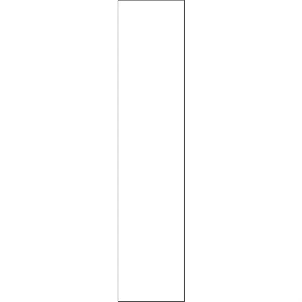 2" X 9" Bookmark