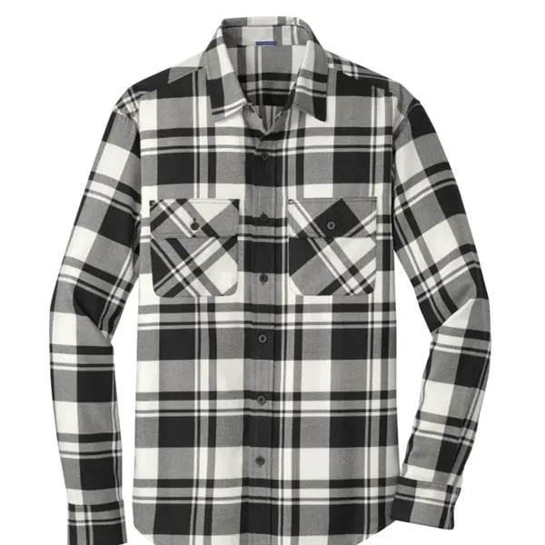 Port Authority Plaid Flannel Shirt.