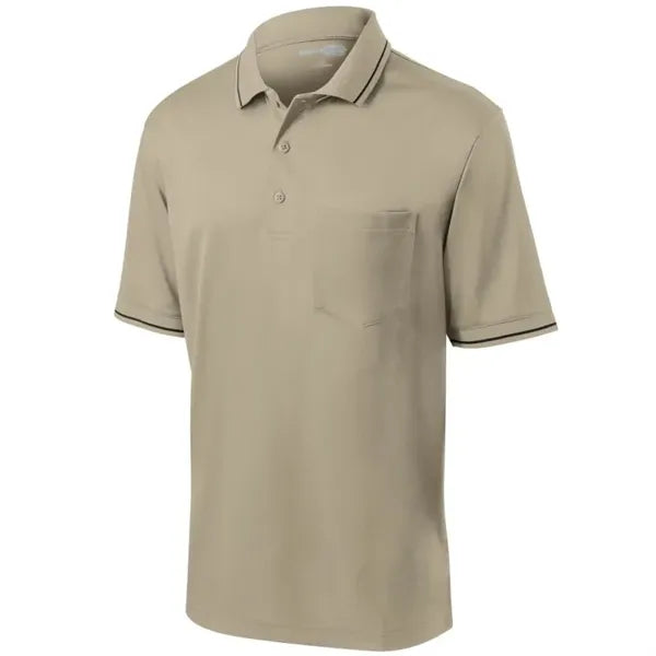 CornerStone Select Snag-Proof Tipped Pocket Polo.