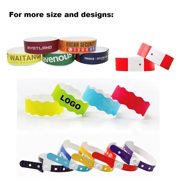 Custom Full color Paper Wristbands
