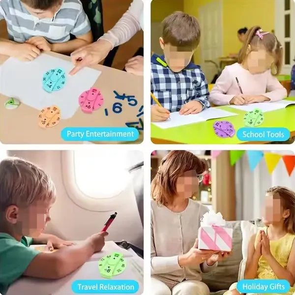Math Learning Fidget Spinner