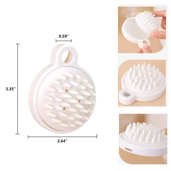 Shower Scalp Care Brush Silicone Comb