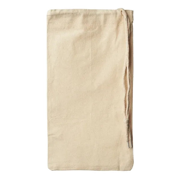 Seeley Cotton Drawstring Wine Bag