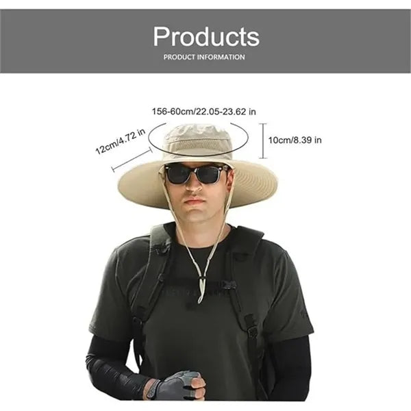 Sun Hat with 2 Solar Fan