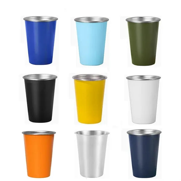 16 oz Stainless Steel Cup