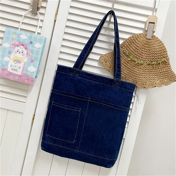 Denim Women's Hobo Tote Shoulder Bag