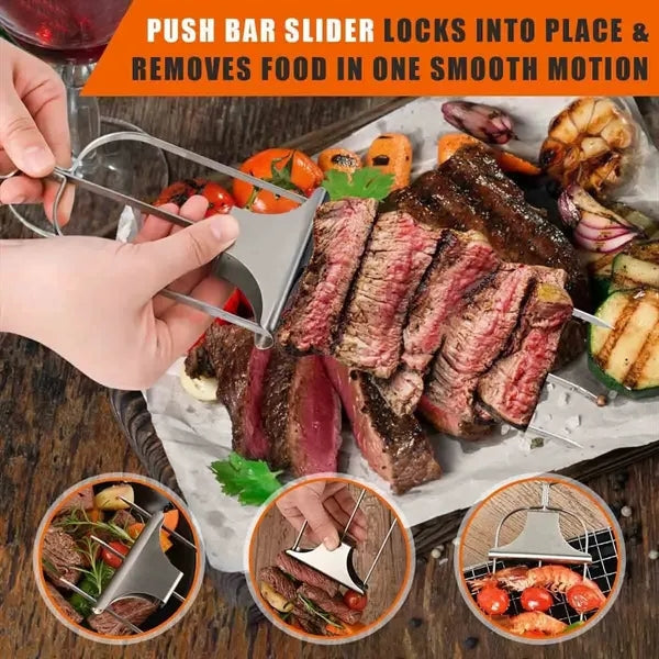 BBQ Telescoping Metal Sticks