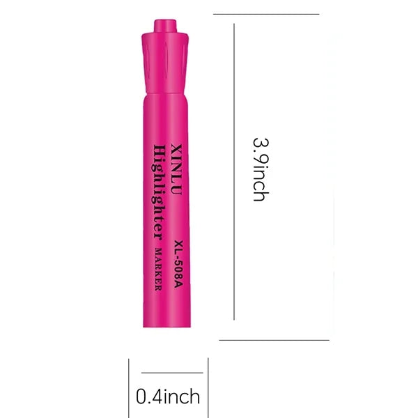 Plastic Quick Drying Highlighter Marker Pen