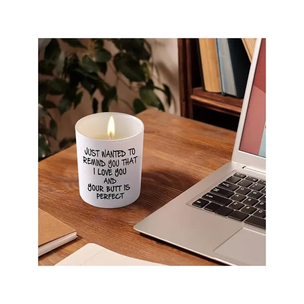 16oz Scented Soy Wax Candle w/ Ceramic Jar