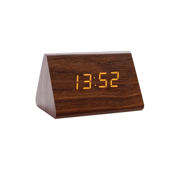 Wooden Digital Alarm Clocks