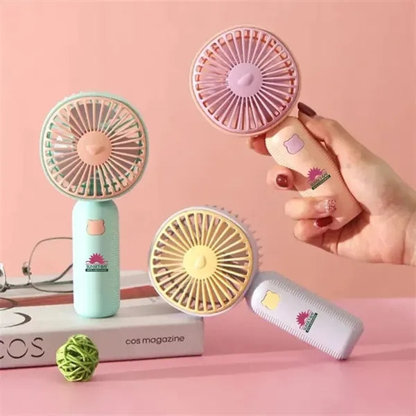 Handheld Portable USB Rechargeable Mini Fan
