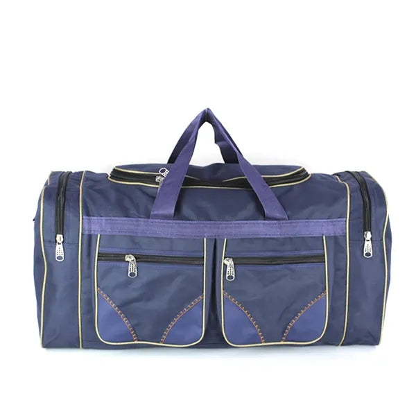 80L Men's Super Large Travel Duffel - Black/Blue/Green