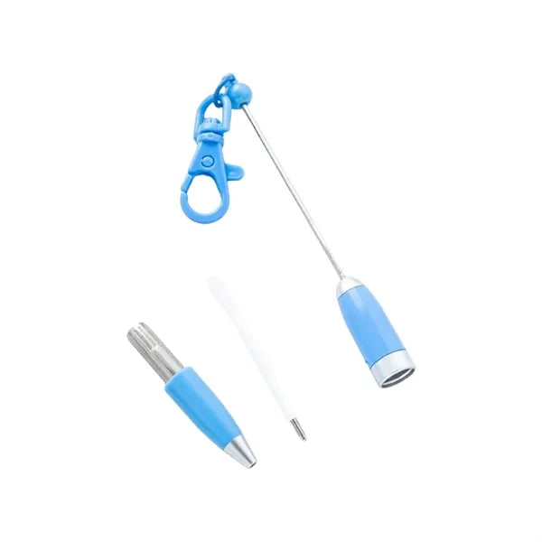 Colorful Pen With Keychain And Lanyard