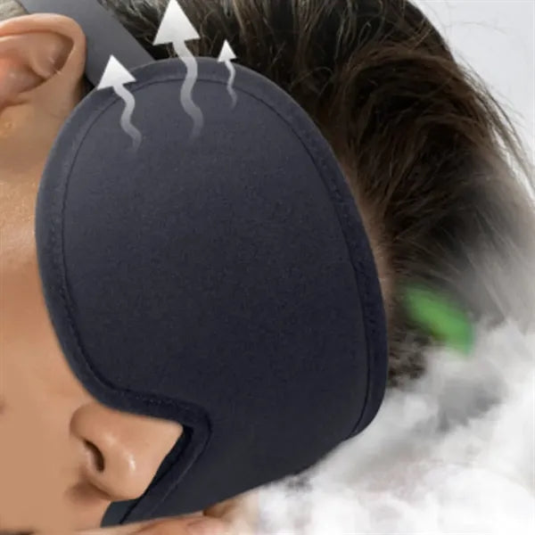 Comfortable Lycra Sleep Mask for Travel and Restful
