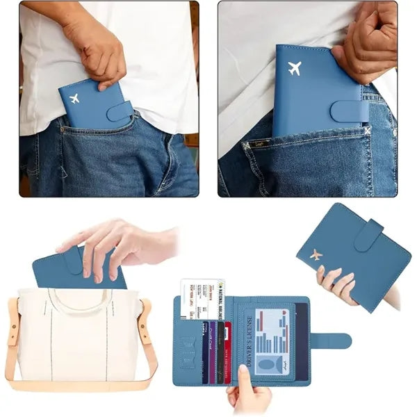 RFID Blocking Passport Cover