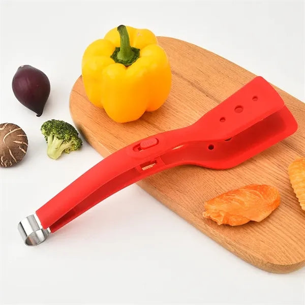 Silicone Multipurpose BBQ Clamp Spatula