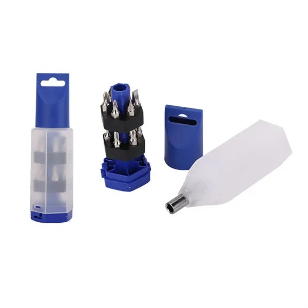 Pagoda Style Multi-Bit Screwdriver Tool Se