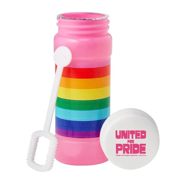 2 oz. Pride Bubbles with cap imprint