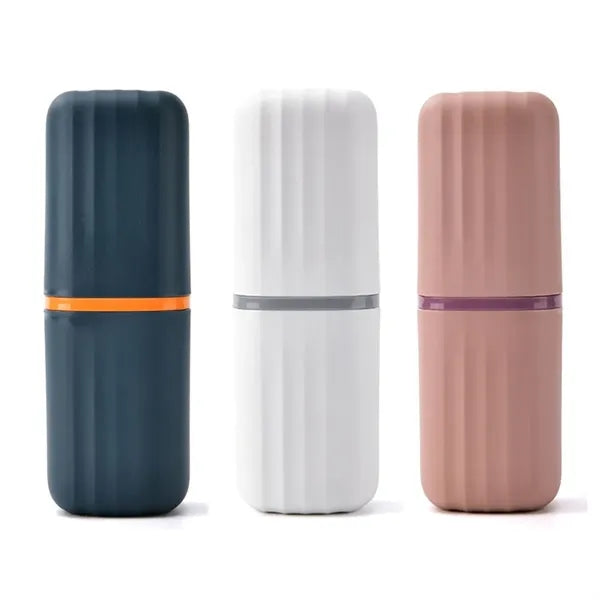 Portable Sealed Travel Toothbrush Toothpaste Holder Case