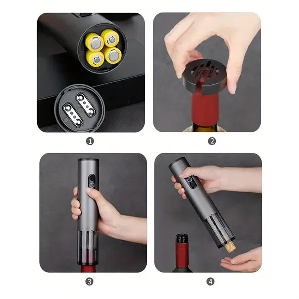 Automatic Electric Wine Bottle Opener