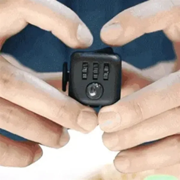 Fidget Cube Stress Relief Toy with Wrist Strap