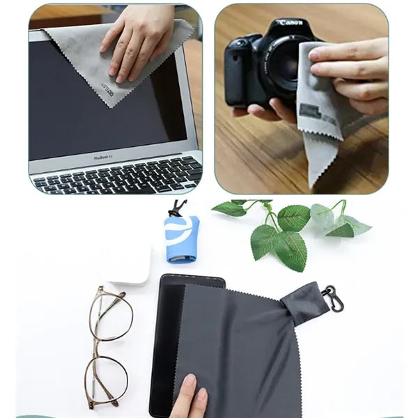 Microfiber Cleaning Cloth with Clip