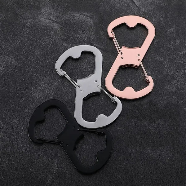 Hiking Buckle Opener Keychain