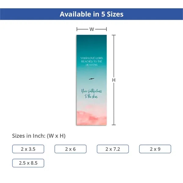 Bookmark Printing - 2" x 3.5" (Front only)