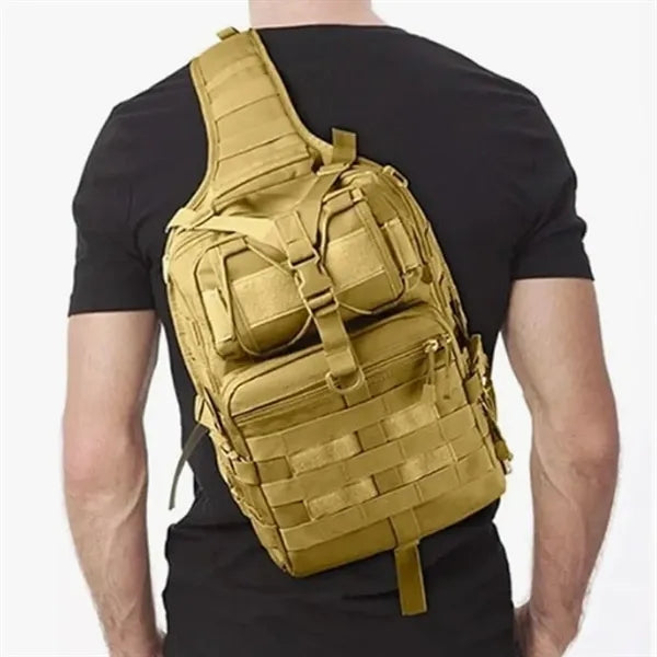 Military Tactical Outdoor MOLLE Sling Backpack Crossbody Bag