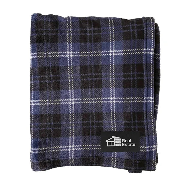 reGen rPET Flannel Throw Blanket