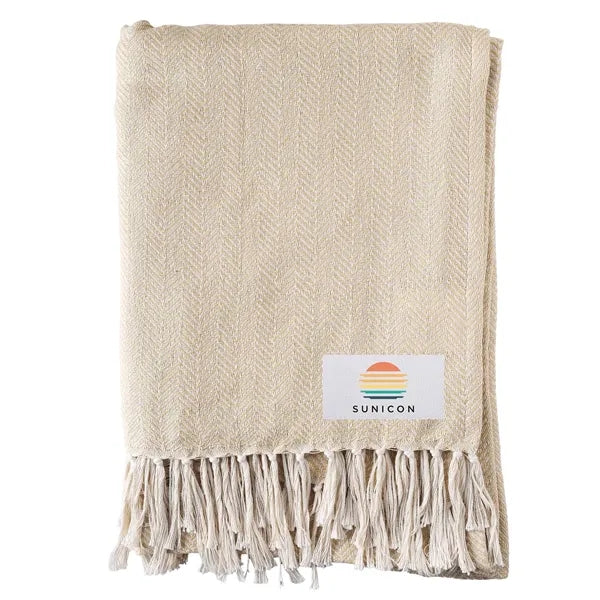 reGen rPET Woven Throw Blanket