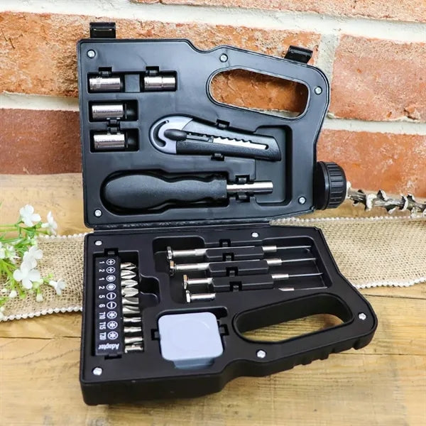 Custom 21 Piece Oil Jug Shaped Hardware Tool Kits Set