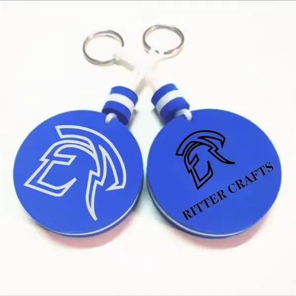 Custom Eva Round Foam Floating Keychain