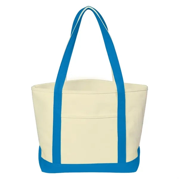 Full Color Medium Starboard 24 Oz.Cotton Canvas Tote Bag