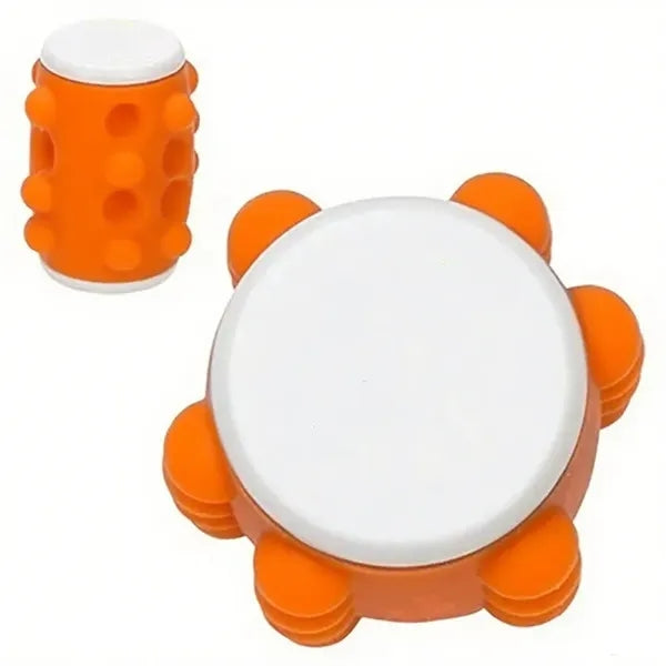 Round Push Pop Spinning Top